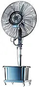 MYUYEE Ventilateur sur Pied Oscillant Haute Vitesse, Ventilateur Industriel Robuste À 3