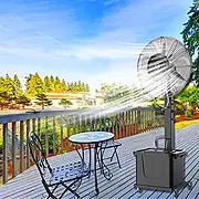 Ventilateur Brumisateur sur Pied d'Extérieur pour Terrasses