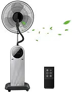 Aigostar Ventilateur Brumisateur95W Rafraîchissement Réservoir 1.8L Minuterie 8HVentilateur
