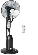 Ventilateur sur pied avec brumisateur 28 L minuterie 75 h 3 modes tête oscillante réglable